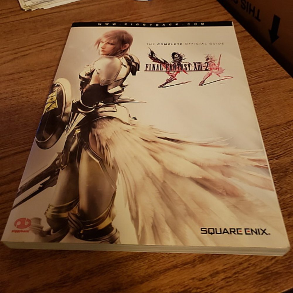 Brand new Final Fantasy Game Book